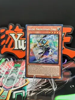 Yu-Gi-Oh! Silent Swordsman Zero MP25-EN059 Secret Rare 1st Ed NM - Image 1