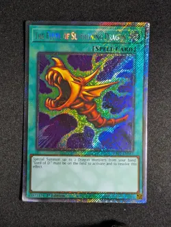 Yugioh - The Flute of Summoning Dragon RA03-EN087 1st Edition Platinum Secret NM - Image 1