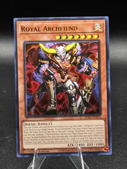 Royal Archfiend BPRO-EN014 Burst Protocol 1st Edition Yugioh - Image 1