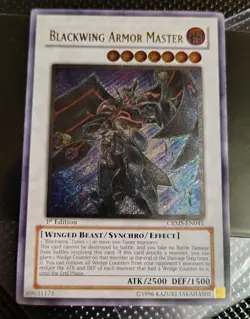 Yugioh Ultimate Rate Blackwing Armor Master NEAR MINT/VLP CRMS-EN041 - Image 1