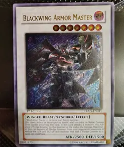 Yugioh Ultimate Rate Blackwing Armor Master NEAR MINT/VLP CRMS-EN041 - Image 3