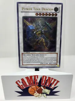 YuGiOh Power Tool Dragon RGBT-EN042 Raging Battle 1st Edition Ultimate + Piscu - Image 1