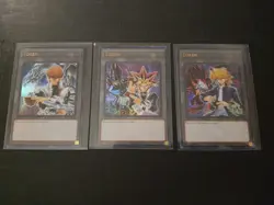 YAMI YUGI JOEY WHEELER SETO KAIBA LDK2-EN TOKEN SET Yugioh LP - Image 1