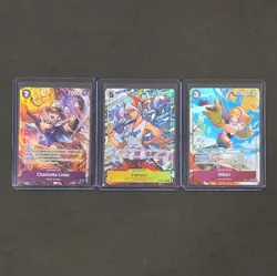 One Piece EB03 Yamato / Hibari / Charlotte Linlin Tcg Card Lot of 3 - Image 1