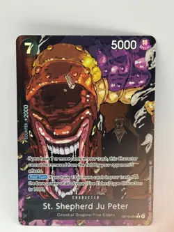 St. Shepherd JuPeter Alt Art OP13-084 Carrying On His Will One Piece TCG Eng IC - Image 1