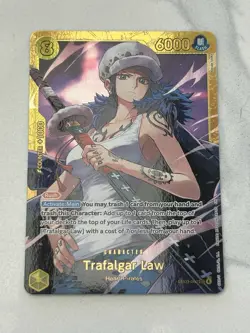 Bandai Trafalgar Law EB03-062 SEC Heroines Secret Rare Foil Rush English - Image 1