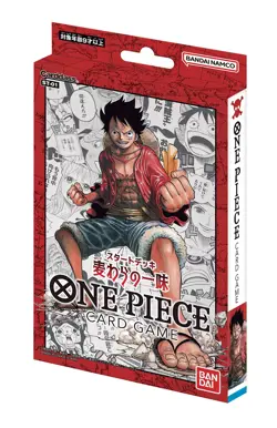 One Piece TCG Straw Hat Crew Starter Deck ST-01 JP 4549660824022 - Image 1