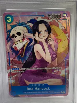 2025 ONE PIECE OP13 051 CARRYING ON HIS WILL BOA HANCOCK ALT ART PSA 10 GEM MINT - Image 2
