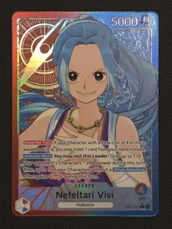 Nefeltari Vivi Alternate Art EB03-001 Extra Booster: One Piece Heroines - Image 1