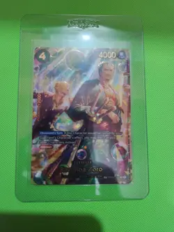 One Piece TCG - Roronoa Zoro - PRB02-006 (SP) The Azure Sea's Seven psa 10 UU - Image 1
