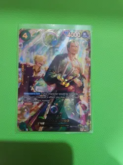 One Piece TCG - Roronoa Zoro - PRB02-006 (SP) The Azure Sea's Seven psa 10 UU - Image 4