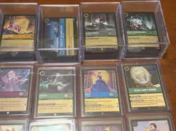Disney Lorcana Multiple Set Cold Foil Lot x450+ Cards - Image 4