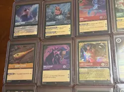 Disney Lorcana Multiple Set Cold Foil Lot x450+ Cards - Image 5