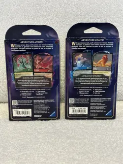 Disney Lorcana- The First Chapter Starter Decks (Set of 2) NEW/ SEALED/ UNOPENED - Image 2