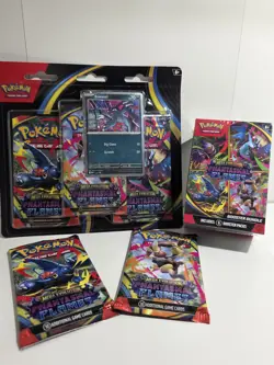 (LOT) Pokemon TCG Phantasmal Flames BOOSTER BUNDLE,3-PACK BLISTER & BOOSTER PACK - Image 1