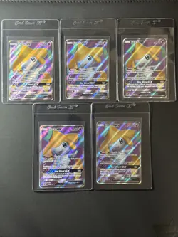 Pokemon Jirachi GX 79a/236 Sun & Moon Unified Minds Alt Art Promo LOT OF 15 - Image 5