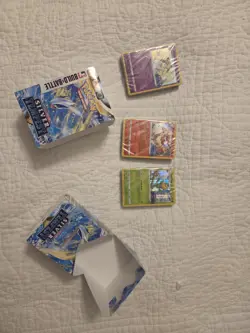 Silver Tempest Build AND Battle Deck Sealed Set of 3 Pokemon Decks TCG Stamped! - Image 1