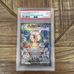 2023 Pokemon Charizard Ex SIR Obsidian Flames PSA 9 - Image 1