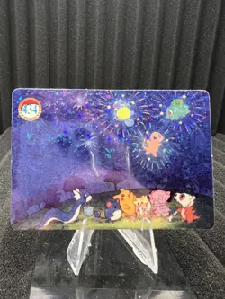 Pokemon Vintage Pocket Monsters Vending HOLO Prism Sticker Bandai 1999 Nintendo - Image 1