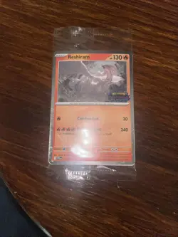 STAMPED! Pokemon Phantasmal Flames Reshiram 017/094 Barnes & Noble Promo Sealed - Image 1