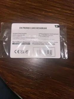 STAMPED! Pokemon Phantasmal Flames Reshiram 017/094 Barnes & Noble Promo Sealed - Image 3