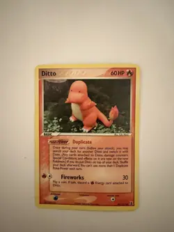 🔥Ditto Charmander🔥 Pokemon TCG 2005 Delta Species 61/113 LP - Image 2