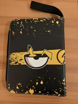 9.5" 4-Pocket Trading Card Zipper Binder - Pokemon Pikachu - Collectors Album - Image 2