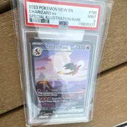 Pokemon Charizard ex Special Illustration Rare Holo SV151 #199/165 PSA 9 2023 - Image 1