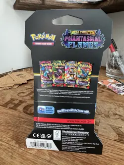 Pokemon TCG Mega Evolution Phantasmal Flames Booster Pack Charizard English - Image 2
