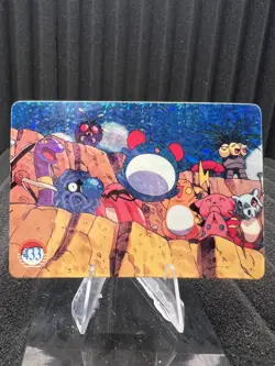 Pokemon Vintage Pocket Monsters Vending HOLO Prism Sticker Bandai 1999 Nintendo - Image 1