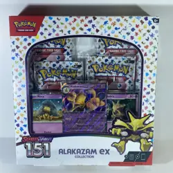 Pokemon Scarlet & Violet 151 Alakazam EX Collection Box New Factory Sealed - Image 1