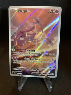 Pokemon TCG Mesprit 204/191 Surging Sparks Illustration Rare - Image 1