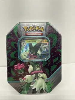 Pokemon TCG Paldea Partners Tin 4 Booster Packs Meowscarada ex New/Sealed - Image 1