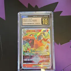 Pokemon Charizard VSTAR Triple Rare 014/172 Vstar Universe CGC 10 Holo JP - Image 1