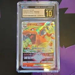 Pokemon Charizard VSTAR Triple Rare 014/172 Vstar Universe CGC 10 Holo JP - Image 3