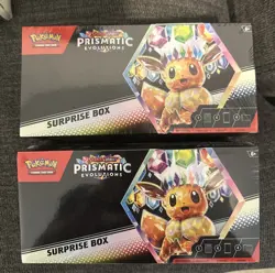 Pokemon TCG Prismatic Evolutions Surprise Boxes (TWO) Brand New Sealed!! - Image 1