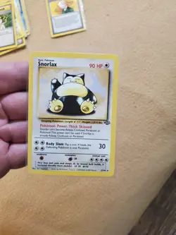 LP+ Snorlax ⭐ 27/64 Rare Jungle 1999 Pokemon LP - Image 1