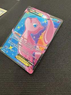 Pokemon Mew EX Full Art Ultra Rare Holo Legendary Treasures RC24/RC25 HP120 - Image 2
