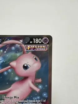 Mew V 250/264 Pokemon Fusion Strike Holo Full Art Ultra Rare Near Mint 2021 - Image 3