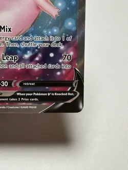 Mew V 250/264 Pokemon Fusion Strike Holo Full Art Ultra Rare Near Mint 2021 - Image 4