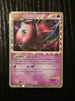 2010 Pokemon Triumphant Mew Prime 97/102 Holo Rare HP-DMG - Image 1