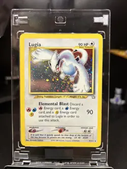 🍥Pokemon TCG Neo Genesis Lugia 9/111 Holographic Swirl Rare🤍 - Image 1