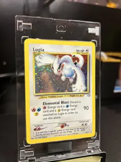 🍥Pokemon TCG Neo Genesis Lugia 9/111 Holographic Swirl Rare🤍 - Image 3
