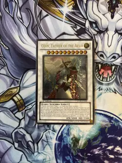 (HE) YuGiOh Odin, Father of the Aesir STOR-EN040 1st Ed Ultimate Yu-Gi-Oh VLP - Image 1