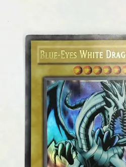 Yu-Gi-Oh! TCG Blue-Eyes White Dragon HP Original Print LOB-001 +Swords Of RL LOB - Image 4