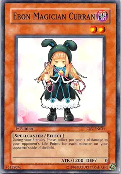 Cybernetic Revolution #CRV-EN031 Ebon Magician Curran - Image 1