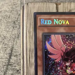 YuGiOh Red Nova Secret Rare 1st Dragons of Legend: Unleashed DRL3-EN017 English - Image 4