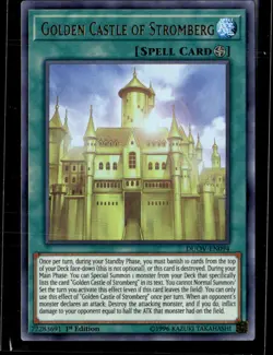Yugioh Golden Castle Of Stromberg DUOV-EN094 1st Ed - Image 1