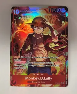Monkey D Luffy ST10-006 Treasure Booster Promo One Piece TCG - Image 1