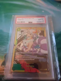 PSA 10 Yamato One Piece Romance Dawn SEC Holo OP01-121 - Image 1